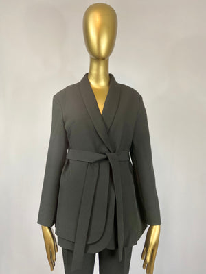Midnight Black Women's Blazer Suit - Safistakitz Boutique
